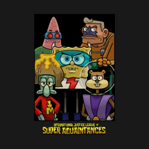 international justice league of super acquaintances shirt