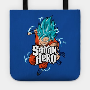 Powered Up Anime Superhero Mashup Parody Tote