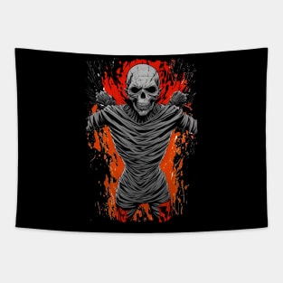 Evil Mummy Tapestry