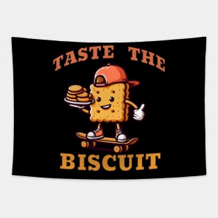 TASTE THE BISCUIT Tapestry