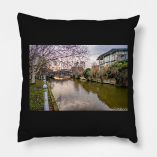 Walk along along the River Wensum, Norwich Pillow