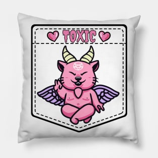 Cat Baphomet Pillow