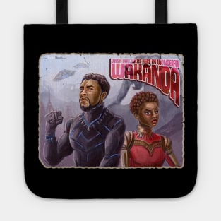 Wish You Were In Wakanda Tote