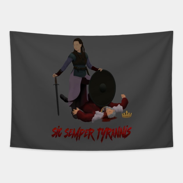 Sic Semper Tapestry by 752 Designs