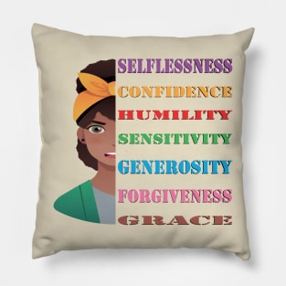 Beautiful Women-Women: Bold and Inspiring Pillow