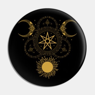 Faery Star | Setogram | Pagan Symbol Pin