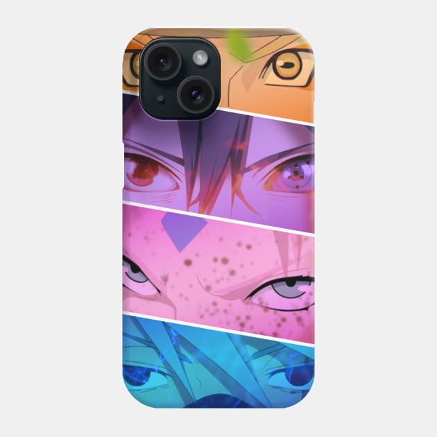 Eyes with Team Seven Phone Case by Trangle Imagi