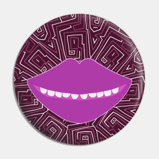 Amazing Smile Mouth Chocolate Pin