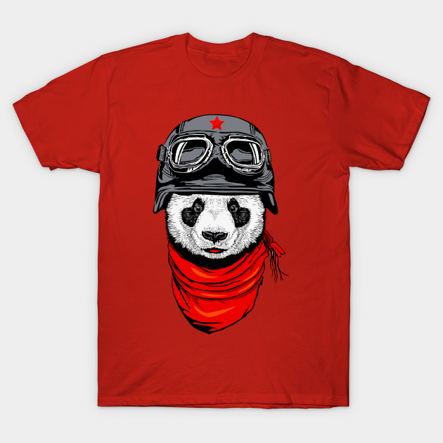 Pilot Panda - Socialist - T-Shirt