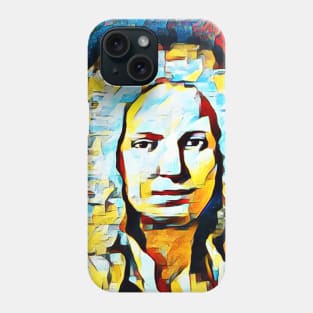 Antonio Vivaldi Abstract Portrait | Antonio Vivaldi Artwork 2 Phone Case