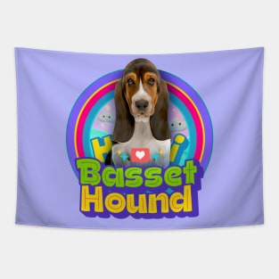 Basset Hound dog Tapestry