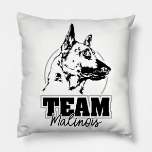 Belgian Malinois Team dog sport lover gift Pillow