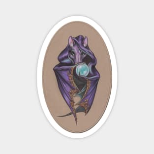 Wizard Bat (with Crystal Ball) Magnet