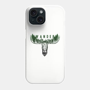 Wander Moose Phone Case