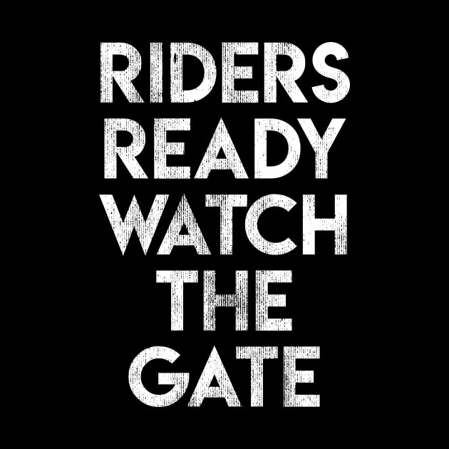 Rides Ready Watch The Gate by BMX Style