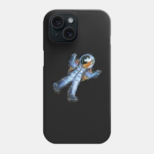 Snail in space Phone Case