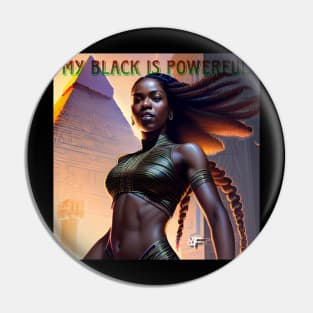 Powerful Black Pin