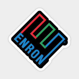 Enron Retro Vintage Magnet