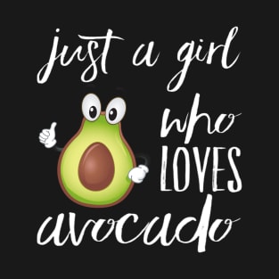 Avocado Lovers For Girls T-Shirt