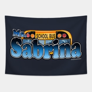 School Bus Driver Sabrina Tapestry