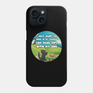 Funny summer gardening Phone Case