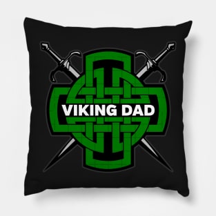 Norse Viking Dad Fathers Day Pillow