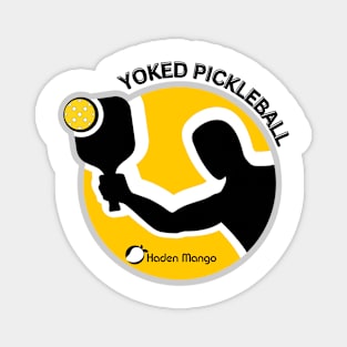 Yoked Pickleball Yellow Hammer Magnet