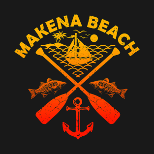 Makena Beach, America, Boat Paddle T-Shirt