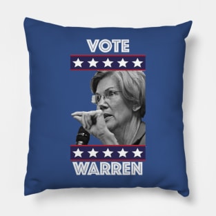 Vote Elizabeth Warren Pillow