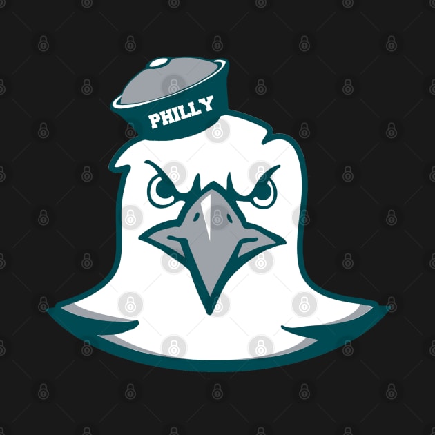 Retro Sailor Philadelphia Eagle by twothree