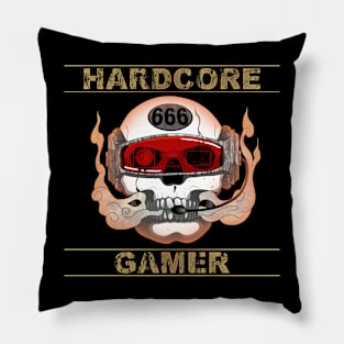 Hardcore Gamer Pillow