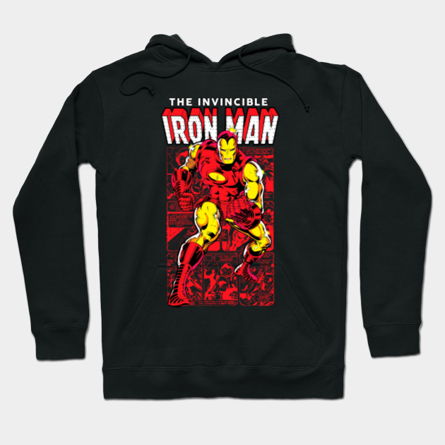 Classic Iron Man - Iron Man - Hoodie | TeePublic