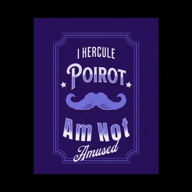 Poirot Is Not Amused - Blue Palette by ChamberOfFeathers