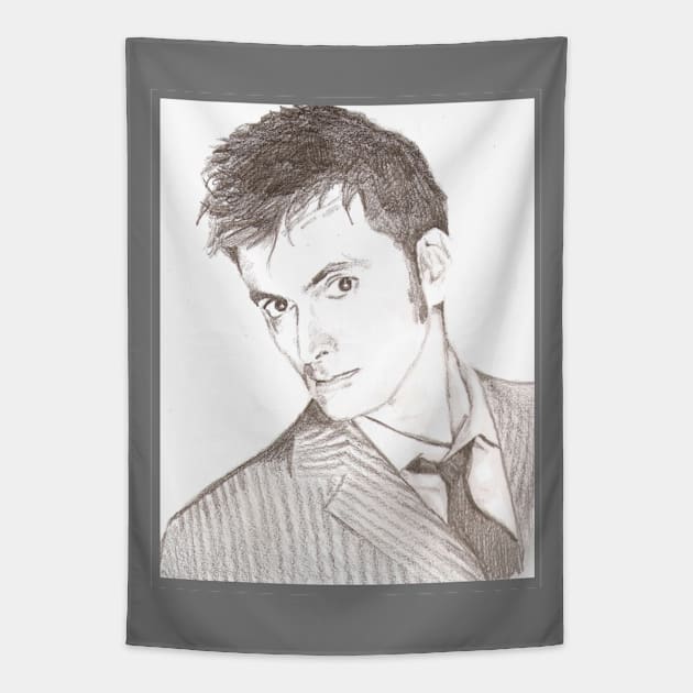 The Tenth Doctor Tapestry by Grant Hudson