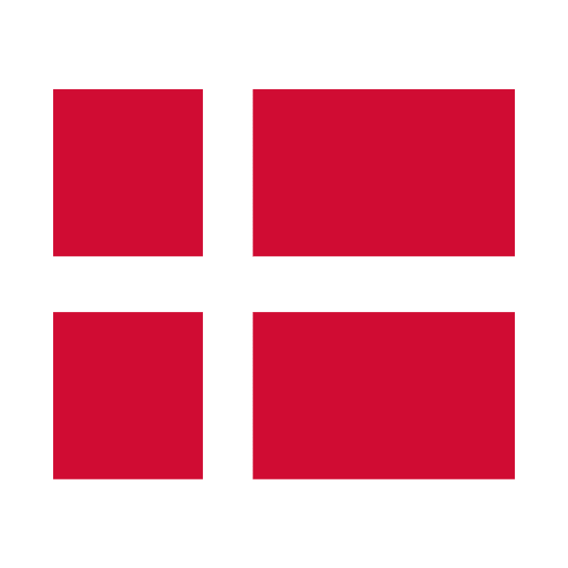 Flag of Denmark by flag for all