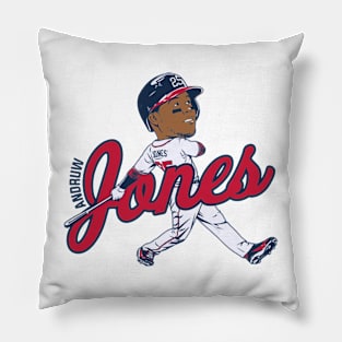 Andruw Jones Caricature Pillow