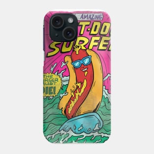 Hot Dog Surfer Phone Case