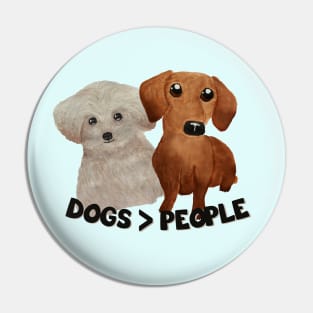 Dogs > people Dogs are grater than people Watercolor puppies Pin