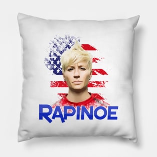 Megan Rapinoe woman soccer rules the world jersey 2019 Pillow