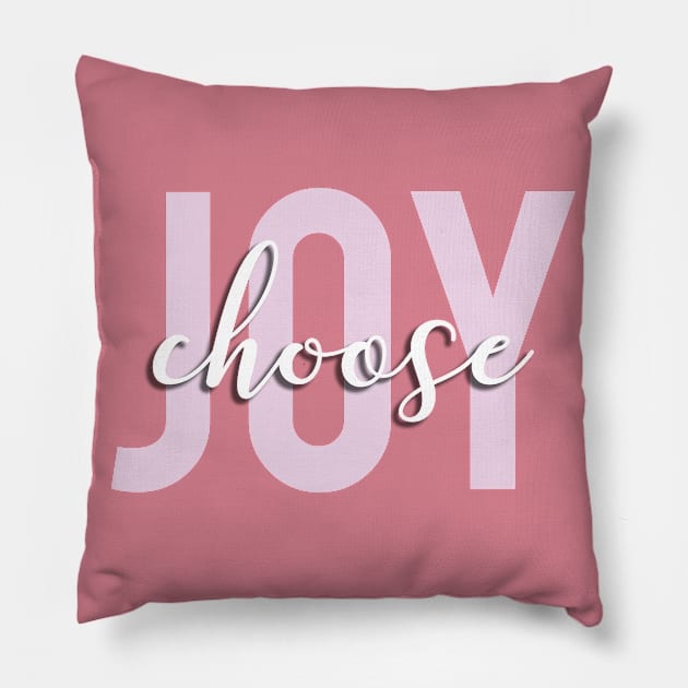 Choose Joy Pillow by doodlesbydani