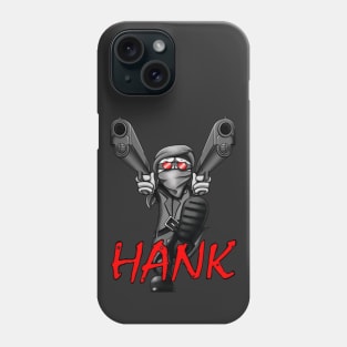 Hank of Madness combat with two guns. Phone Case