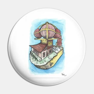 Lusitania - Floating Island Pin