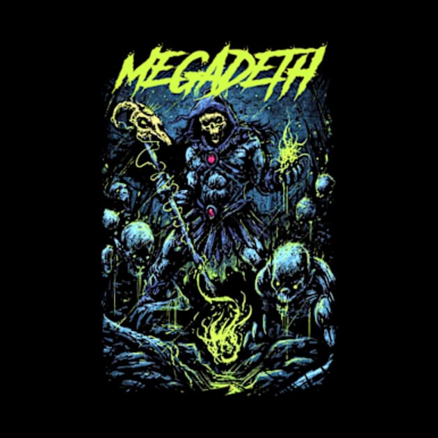 MEGADETH BAND MERCHANDISE by Rons Frogss