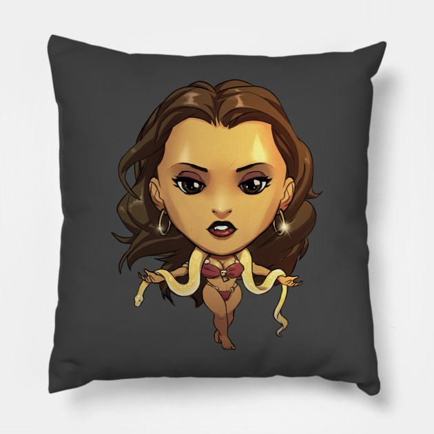 SANTANICO PANDEMONIUM Pillow by Casey Edwards