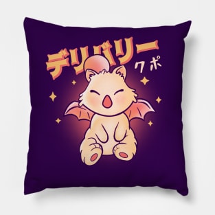 KUPO DELIVERY cute moogle final fantasy monster Pillow