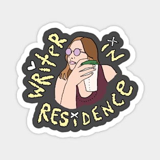 Family Shirt Series: Writer in Residence Magnet