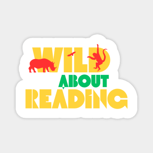 Wild About Reading Magnet