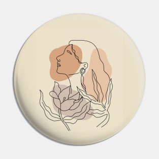 Aesthetic Girls Arts Pin