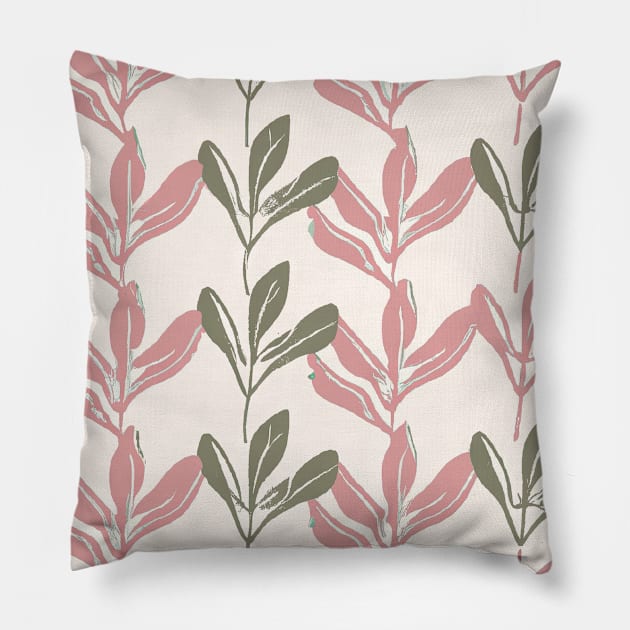 Floral Dreams #28 Pillow by Sibilla Borges