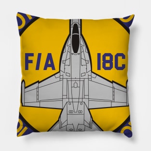 VFA-192 World Famous Golden Dragons - F/A-18 Pillow